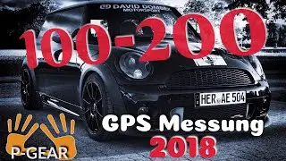 Mini R56 - John Cooper Works - P-Gear - 100-200km/h GPS Messung