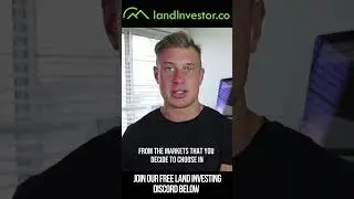 Market Selection For Land Investors #landflipping #landinvesting #realestateinvesting #landinvestors