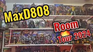 Room Tour 2024 Some of my Collection Spawn Transformers Godzilla Marvel Legends  Bleach WWE WCW etc
