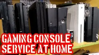Gaming console service at home fix problem 