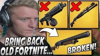 Tfue Explains How Epic RUINED The PUMP SHOTGUN & Why The COMBAT Needs To Be REMOVED!