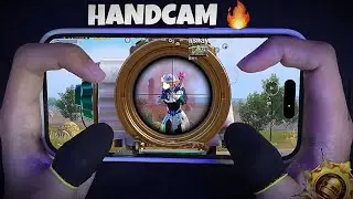 iPhone 13 Pro Max HANDCAM 🔥/ 120 FPS Graphics Settings 😍/ iOS 18.4 PUBG TEST in 2025
