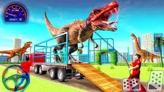 Wild Dino Transport Truck Driving Sim 2025 🚛🦖 | Android Gameplay