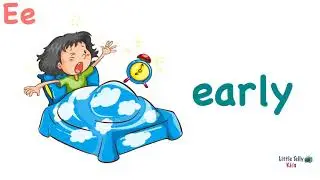 Words Starting With E - Learn Words that Start with E Sound with spellings || Preschool Learning ||