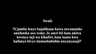 112- Hukumu Ya Niqaab Kwenye Miji Ya Kikafiri - Imaam Ibn &acute;Uthaymiyn
