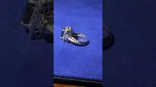 Silver 925 Iced Out Sapphire ring #luxury #jewelry #ring #silver #sapphire #silveraccessories