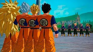 Future Gohan All Forms VS Future Trunks All Forms - Dragon Ball Sparking! Zero
