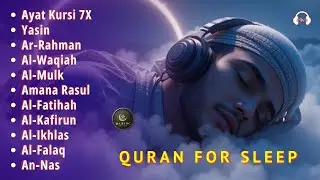 Soothing Night Quran Recitation | Ayatul Kursi, Surah Rahman, Yaseen, Waqiah & Mulk by Alaa Aqel