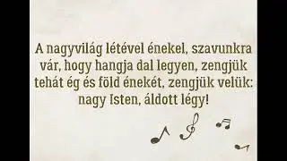 Minden mi él - szöveggel