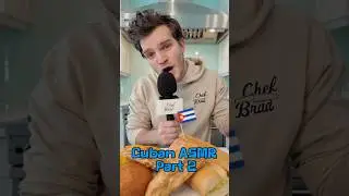 🇨🇺Cuban ASMR 2.0🇨🇺 #chefbrad #asmr #miraeso