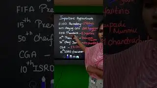 One Min Shortcut| Current affairs| Important appointments |Useful video | Shortcuts|Easy To Solve