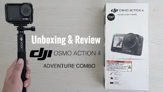 Unboxing & Review DJI OSMO ACTION 4 ADVENTURE COMBO