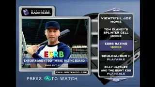 Extra Quarter Video - Nintendo Gamecube Preview Disc: Derek Jeter ESRB Video (Gamecube) 2003