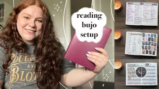 let&rsquo;s set up my 2024 reading bullet journal ⚡️mid-year setup & flip through!