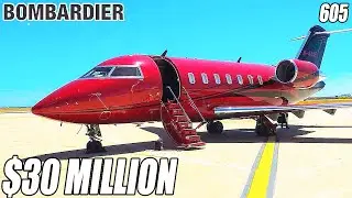 Inside The $30 Million Bombardier Challenger 605