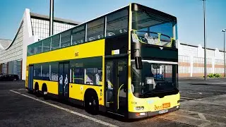 The Bus | MAN Lion&rsquo;s City Double Decker | Line 100 | Depot to City