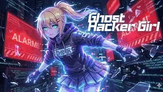 Ghost Hacker Girl: Last Job |  Anime Sad Love Musical Story | Cyberpunk Goth Metal 