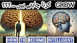 How to become intelligent?