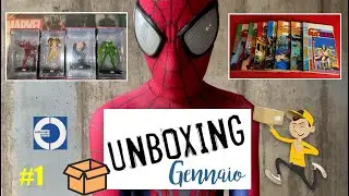 PRIMO unboxing di GENNAIO 2023 con recuperi Editoriale Corno ed action figure Eaglemoss