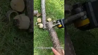 Professional Cordless Electric Pruning Shears,40MM Battery Powered Garden Tree Trimmer