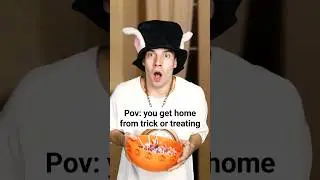 🎃When You Get Home From Trick or Treating🎃 #comedy #skits #funny #halloween #trickortreating #skit