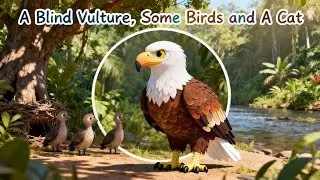 A Blind Vulture, Some Birds and A Cat | Bedtime Stories For Kids