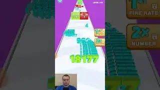 Number Merge Run : Shooting ❗Level 140❗#shorts #games