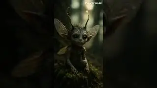 a tiny fantasy creature #animals #ai #fantasy #video #youtubeshorts