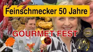 Feinschmecker 50 Jahre Jubil&auml;um mit Austern, Kaviar & Hummer! Ein Fest des Genusses #feinschmecker