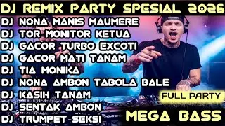DJ PARTY SENTAK REMIX 🎶 DJ TOR MONITOR KETUA FULL BASS YANG KALIAN CARI UNTUK TEMANI PERJALANAN