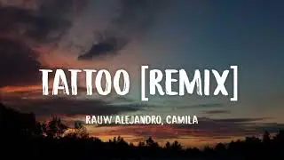 Rauw Alejandro - Tattoo [Remix] (Letra/Lyrics)