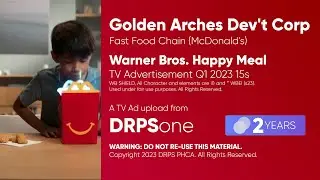 Warner Bros. Happy Meal TV Ad Q1 2023 15s (Philippines)