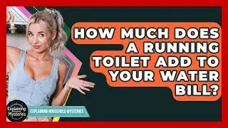 How Much Does A Running Toilet Add To Your Water Bill? - Explaining Household Mysteries