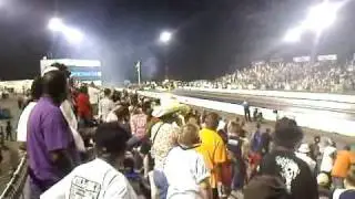 Prostalgia Funny Car Race with engine explosion