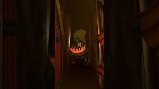 SECRET PIANOSAURUS CHASE SCENE | POPPY PLAYER CHAPTER 4 UNOFFICIAL UPDATE #shorts #gamingengineer