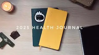 2025 Health Journal: Kinbor A5 Undated Vertical Weekly Planner