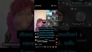 Diana rose calls Mathare hospital tp fire Maggy thatcher