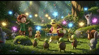 Ten Tiny Turtles Tapped Their Toes | Kids&rsquo; Song and Educational Rhyme