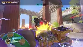 Overwatch: Roadhog 4K Play of the Game on Illios