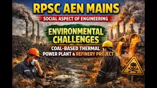Environmental challenges owing to Refinary & coal based thermal power plant| RPSC AEN