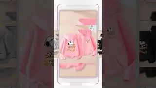 Disney Snoopy Kids Zip Hoodie &ndash; Pink