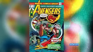 История комиксов Marvel: Мстители № 132 (февраль 1975 г.) #marvelcomics #мстители Ⓐ