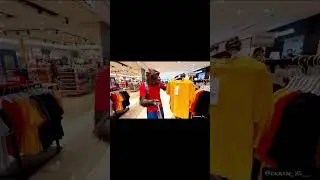 . Funny Monkey Shopping Moments in Mall 🐒 #vira  #shorts #monkey #vlog  #Ai