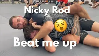 Nicky Rod beats me up from mount for 10 min straight!
