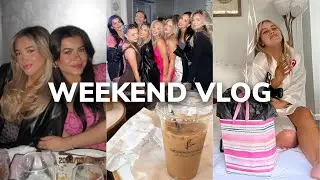 WEEKEND VLOG ❥ bffs birthday dinner, surprises & sleepover!!