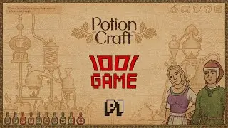 Brew my first Poison in Alchemist Sim (Voice over) | Potion Craft gameplay #1 | Game Demo