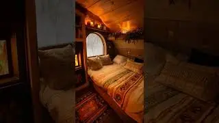 Snowfall & Serenity Cozy Cabin Vibes #SnowfallSerenity #CozyVibes #WinterNights