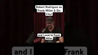 Robert Rodriguez on Frank Miller & Sin City! #film #jre #joerogan