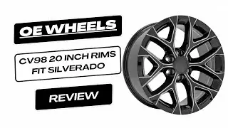 OE Wheels CV98 20 Inch Rims Fit Silverado Review | Transform Your Silverado&rsquo;s Look!