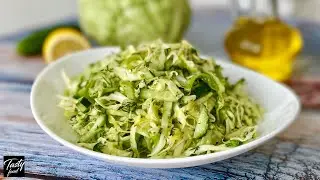Быстрый Салат из Капусты с Обалденной Заправкой!